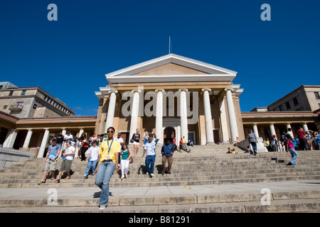 Les étudiants de Jameson Hall campus de l'Université de Cape Town Afrique du Sud Banque D'Images