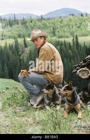 Brokeback Mountain Année : 2005 USA Réalisateur : Ang Lee Heath Ledger Banque D'Images