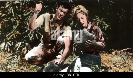 Quand la jungle s'éveille Curucu, bête de l'Année : 1956 Amazon USA John Bromfield, Beverly Garland, Directeur : Curt Siodmak Banque D'Images