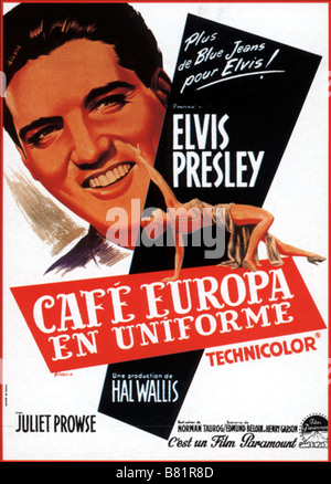 G.I. Blues Année : 1960 USA Réalisateur : Norman Taurog Movie poster (Fr) Banque D'Images