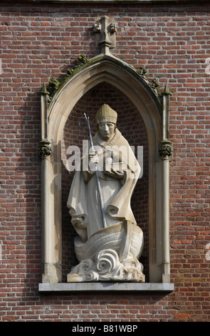 Moyland, Schloßpark, figure auf der Westseite Banque D'Images