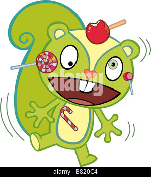 Happy Tree Friends Happy Tree Friends Année : 2006 USA Directeur d'animation : Kenn Navarro, Rhode Montijo Banque D'Images