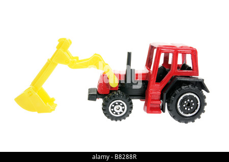 Plastique miniature Earth Mover Banque D'Images