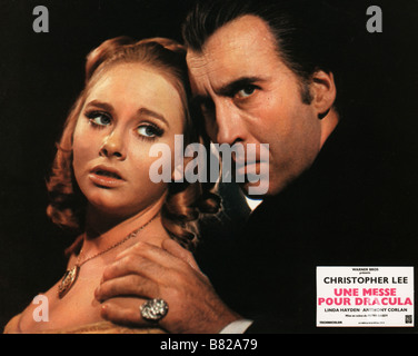 Le goût du sang de Dracula Année : 1970 UK Christopher Lee, Linda Hayden Réalisateur : Peter Sasdy Banque D'Images