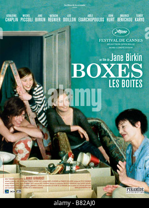 Cases Année : 2007 - France Lou Doillon, Adèle Exarchopoulos, Natacha Régnier, Directeur de Jane Birkin Jane Birkin : affiche de film (fr) Banque D'Images