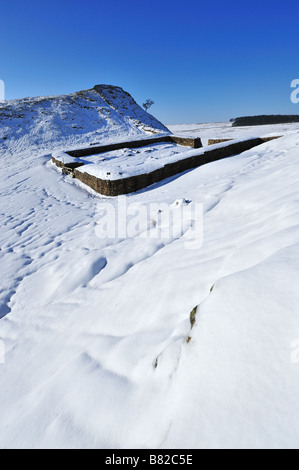 39 Milecastle sur mur d'Hadrien Banque D'Images