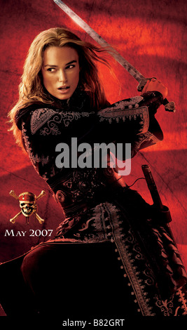 Pirates des Caraïbes : Jusqu'au bout du monde Année : 2007 USA Keira Knightley Réalisateur : Gore Verbinski Banque D'Images