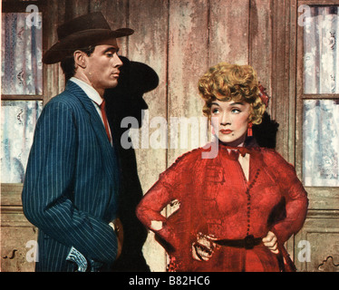 Rancho Notorious Année : 1952 USA Marlene Dietrich , Mel Ferrer Directeur : Fritz Lang Banque D'Images