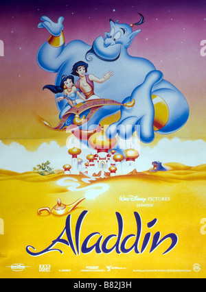 Aladdin Aladdin Année : 1992 USA Réalisateur : Ron Clements, John Musker Banque D'Images