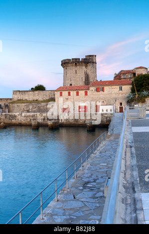 Fort de Socoa Pays Basque France Banque D'Images