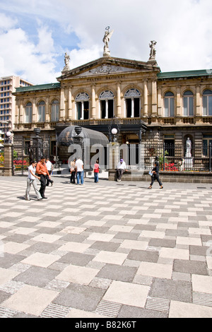 Théâtre National de San José (Teatro Nacional de Costa Rica) Banque D'Images