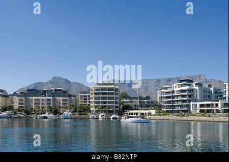 Quartier résidentiel au Victoria and Alfred Waterfront Cape Town Afrique du Sud complexe Banque D'Images