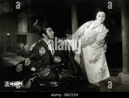 Kumon Jigo porte de l'enfer Année : 1953 - Japon : Teinosuke Kinugasa Directeur Kazuo Hasegawa , Machiko Kyo Palme d'or Cannes 1954 Banque D'Images