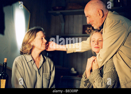 Année : 2002 La Suède Saraband Réalisation : Ingmar Bergman Ingmar Bergman, Liv Ullmann et Julia Dufvenius Shooting photo Banque D'Images