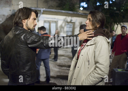 Directeur Katja von Garnier avec Olivier Martinez sur le plateau Blood and Chocolate Année : 2007 - Royaume-Uni / Allemagne / Roumanie Banque D'Images