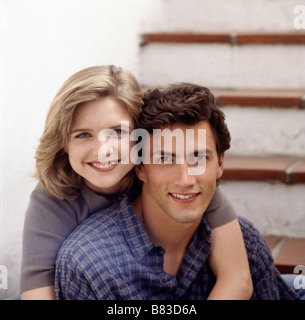 Melrose Place séries télé 1992-1999 USA créé par Darren Star 1998 Saison 7 Andrew Shue, Courtney Thorne-Smith Banque D'Images