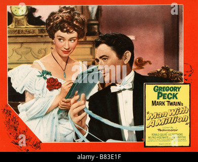 Les millions de Pound Note Année : 1953 UK : Ronald Neame Gregory Peck, Jane Griffiths Banque D'Images