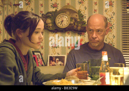 Année : 2007 Juno USA Ellen Page, J.K. Simmons Réalisateur : Jason Reitman Banque D'Images