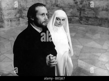 Matka Joanna od aniolów mère Jeanne des Anges Année : 1961 Pologne Mieczyslaw voit , Lucyna Winnicka Directeur : Jerzy Kawalerowicz Banque D'Images