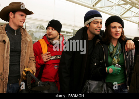 Série TV Entourage 2004- ? ? ? ? USA 2005) Saison 2, épisode 7 - Le Sundance Kids Réalisateur : Julian Farino Adrian Grenier, Kevin Dillon, Jerry Ferrara, Debi Mazar Banque D'Images