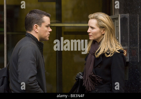 The Bourne Ultimatum Année : 2007 USA Matt Damon, Joan Allen Réalisateur : Paul Greengrass Banque D'Images