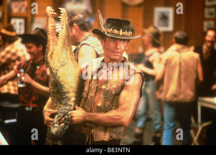 Crocodile Dundee Année : 1986 - Paul Hogan Directeur : Peter Faiman Banque D'Images