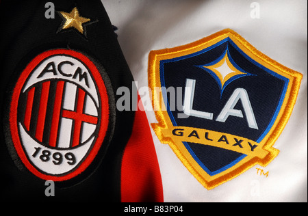 L'AC Milan LA Galaxy Banque D'Images