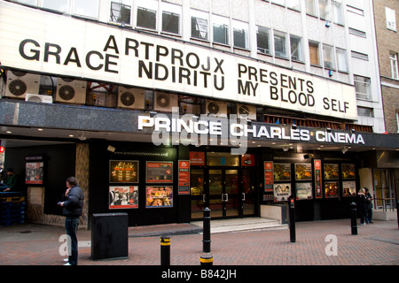 Vue sur le cinéma indépendant près de Leicester Square, Londres. Jan 2009 Banque D'Images