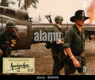 Apocalypse Now Année : 1979 - USA Robert Duvall Réalisateur : Francis Ford Coppola, Palme d'or du Festival de Cannes 1979 Banque D'Images