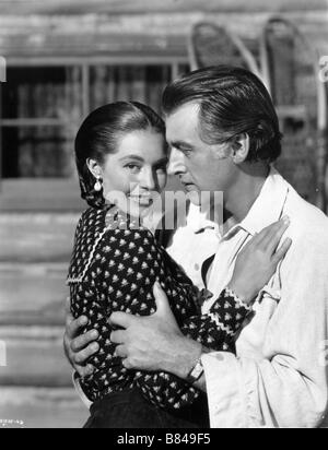 Au pays de la peur le Nord sauvage Année : 1952 - USA Stewart Granger, Cyd Charisse Directeur : Andrew Marton Banque D'Images