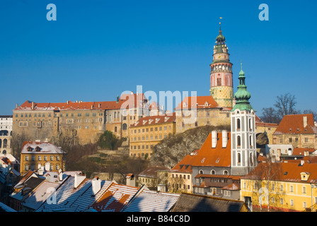 Cesky Krumlov République Tchèque Europe Banque D'Images