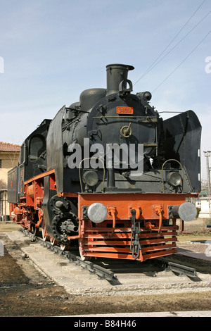 Ankara Turquie Musée du train à moteur à vapeur Banque D'Images