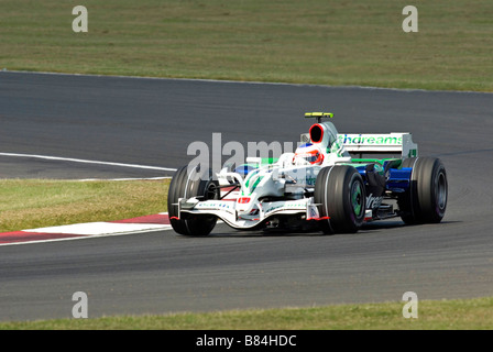 Rubens Barrichello au Grand Prix de Grande-Bretagne 2008 Banque D'Images