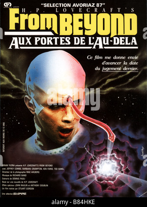 Au-delà de l'Année : 1986 USA Réalisateur : Stuart Gordon Jeffrey Combs Movie poster (Fr) Banque D'Images