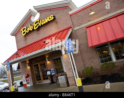 Restaurant Bob Evans Banque D'Images