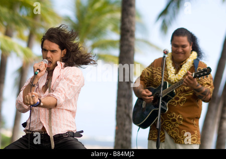 Forgetting Sarah Marshall Année : 2008 États-Unis Russell Brand, Directeur : Nick Stoller Banque D'Images