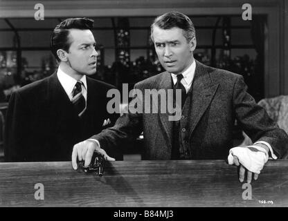 Année : 1948 Corde USA Réalisation : Alfred Hitchcock John Dall, James Stewart Banque D'Images