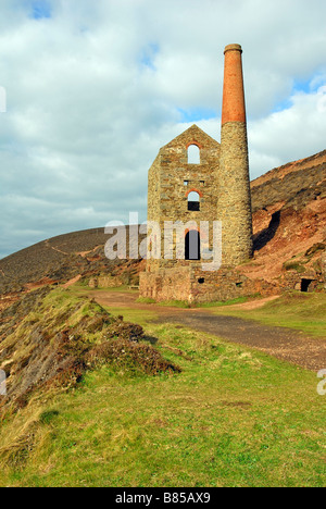 Engine House Cornwall UK Banque D'Images