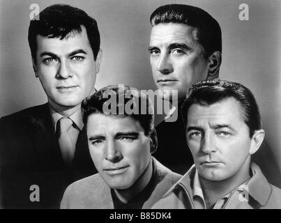 La liste d'Adrian Messenger Année : 1963 - USA Tony Curtis, Kirk Douglas, Burt Lancaster, Robert Mitchum Réalisateur : John Huston Banque D'Images