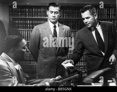 Le procès Année : 1955 - mon fils est innocent Procès Année : 1955 - USA John Hodiak, Glenn Ford, Juano Hernandez Réalisateur : Mark Robson Banque D'Images