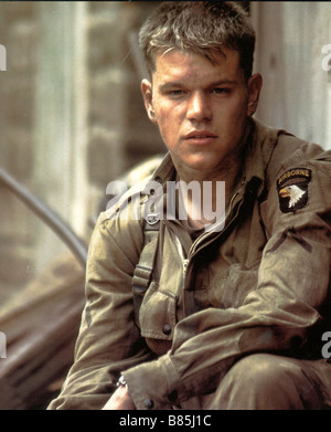 Il faut sauver le soldat Ryan Année : 1998 USA Matt Damon Réalisateur : Steven Spielberg Banque D'Images