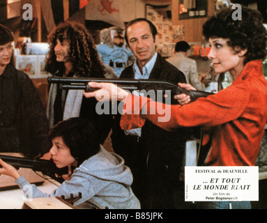 Et tout le monde riait ils tous ri Année 1981 - USA Ben Gazzara, Audrey Hepburn Réalisateur : Peter Bogdanovich Banque D'Images