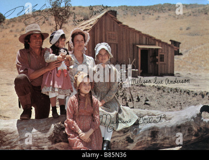 Petite Maison dans la Prairie Année : 1974 USA Réalisateur : Michael Landon Michael Landon, Karen Grassle, Sidney Greenbush, Melissa Sue Anderson, Lindsay Greenbush, Melissa Gilbert Banque D'Images