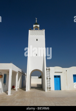 L'île de Djerba Tunisie Mosque Banque D'Images