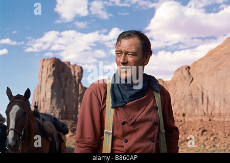 Les chercheurs Année : 1956 - USA John Wayne Réalisateur : John Ford Banque D'Images