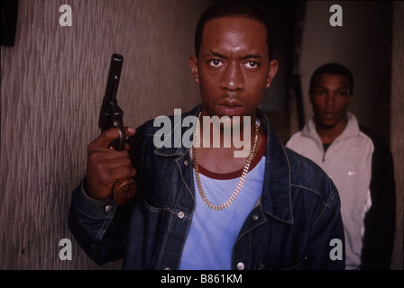 Bullet Boy Bullet Boy Année : 2004 - UK Leon Black, Ashley Walters Réalisateur : Saul Dibb Banque D'Images