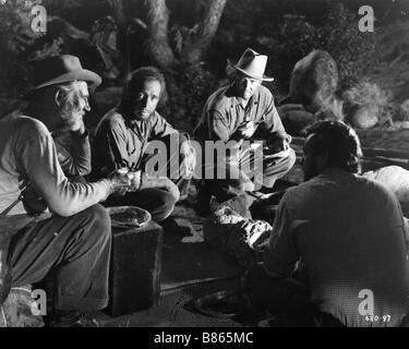 Le Trésor de la Sierra Madre Année : 1948 - États-Unis d'Humphrey Bogart, Walter Huston, Tim Holt, Bruce Bennett Réalisateur : John Huston Banque D'Images