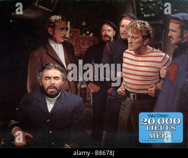 20000 lieues sous la mer Année : 1954 - USA Réalisateur : Richard Fleischer Kirk Douglas, James Mason, Paul Lukas Banque D'Images