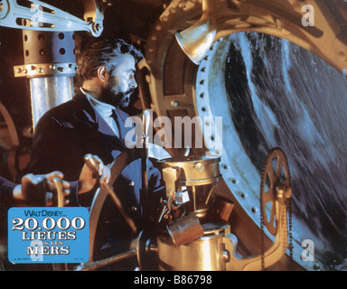 20000 lieues sous la mer Année : 1954 - USA Réalisateur : Richard Fleischer James Mason Banque D'Images