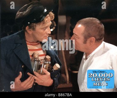 20000 lieues sous la mer Année : 1954 - USA Réalisateur : Richard Fleischer Kirk Douglas, Peter Lorre Banque D'Images